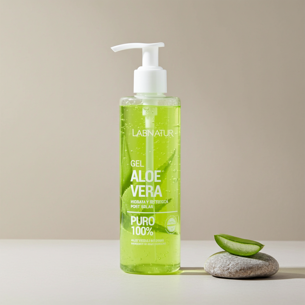 Aloë Vera Gel Puur 250 ml – Hydraterend & Kalmerend voor Droge en Gevoelige Huid