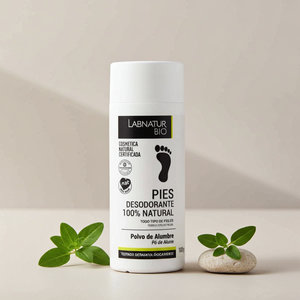 Voet Deodorant met Aluin – Neutraliseert Geur & Verfrist de Voeten