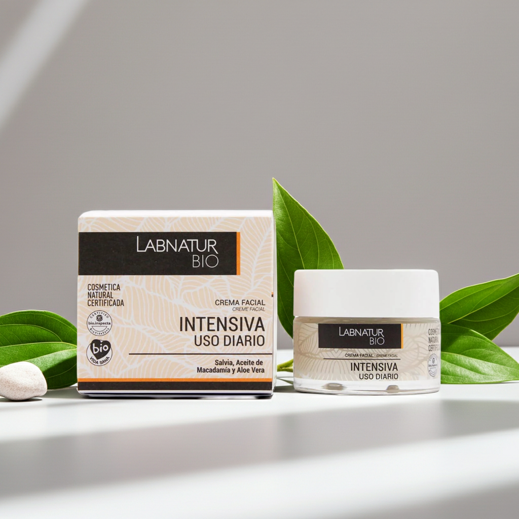 Natuurlijke Salie Gezichtscrème 50 ml – Tegen Onzuiverheden & Irritatie – Labnatur