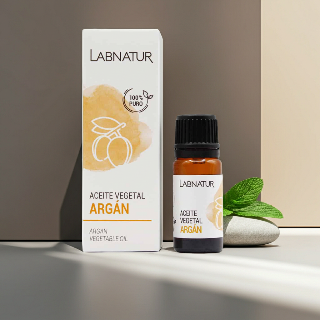 100% Pure Arganolie 10 ml – Natuurlijke Gezichts- & Huidolie – Labnatur
