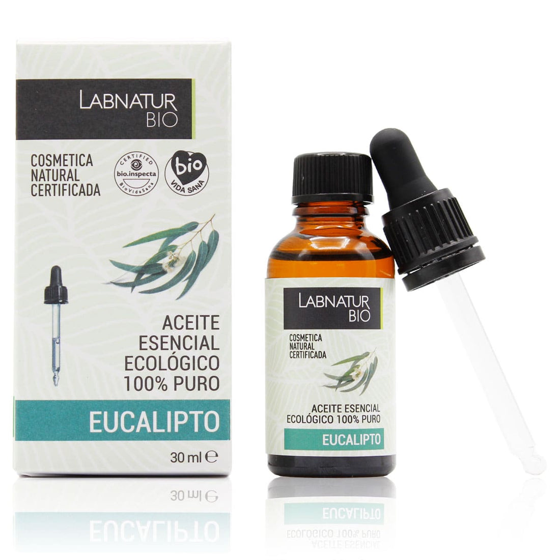 100% Pure Eucalyptus Essentiële Olie 30ml Labnatur – Zuiverend voor Huid &amp; Geest