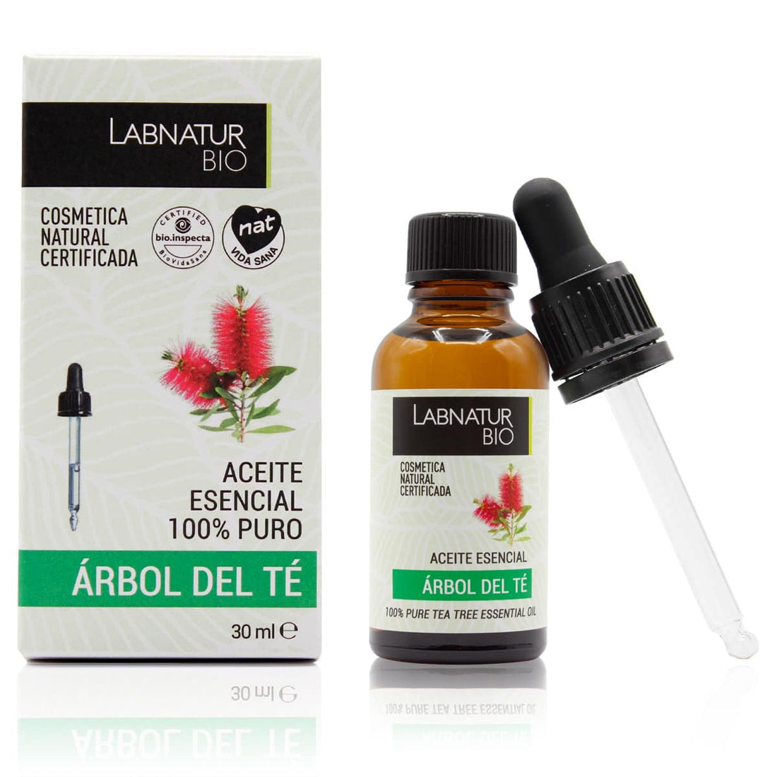 100% Pure Tea Tree olie 30ml gezichtsserum Labnatur Labnatur Nederland