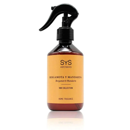 SYS Bergamot &amp; Mandarijn Roomspray - Huisparfum - Interieurspray 300ml Labnatur Nederland