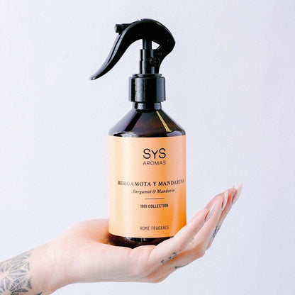 SYS Bergamot &amp; Mandarijn Roomspray - Huisparfum - Interieurspray 300ml Labnatur Nederland