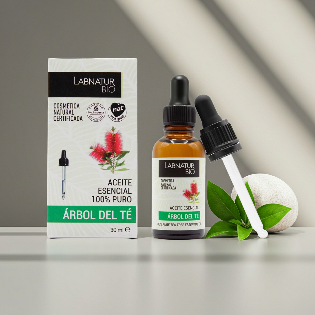 100% Pure Tea Tree Olie 30 ml – Natuurlijk &amp; Vegan | Verfrissende Gezichts- &amp; Huidolie | Labnatur