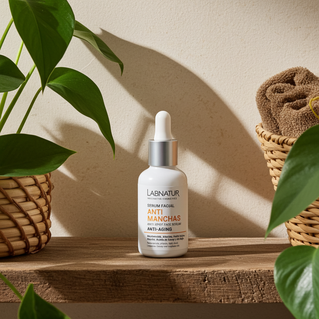 Gezichtsserum Anti-Vlekken 30 ml – Tegen Pigmentvlekken &amp; Voor Egale Huid – Labnatur