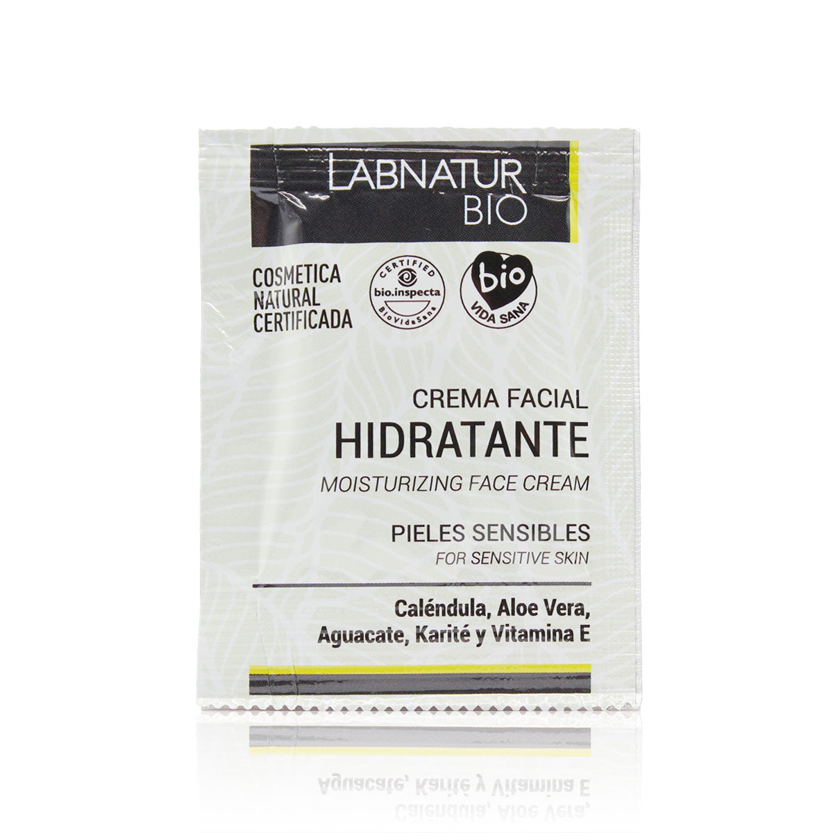 Sample | Hydraterende gezicht crème voor de gevoelige huid 3 ml van Labnatur Bio Cosmetica