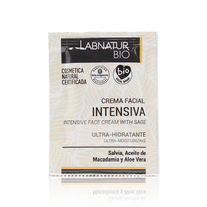 Sample Natuurlijke Salie Gezichtscrème 3 ml Tegen Onzuiverheden Irritatie Labnatur - Detail | Labnatur