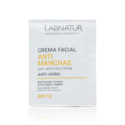 Sample Anti-Vlekken Gezichtscrème 3 ml met SPF15 Tegen Pigmentvlekken Labnatur - Detail | Labnatur
