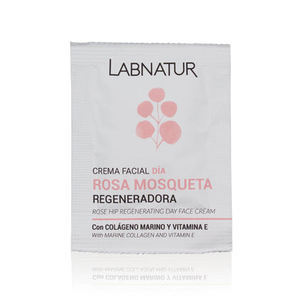 Sample | Rozenbottel Gezichtscrème 3 ml – Natuurlijke Anti-Aging &amp; Hydratatie – Labnatur