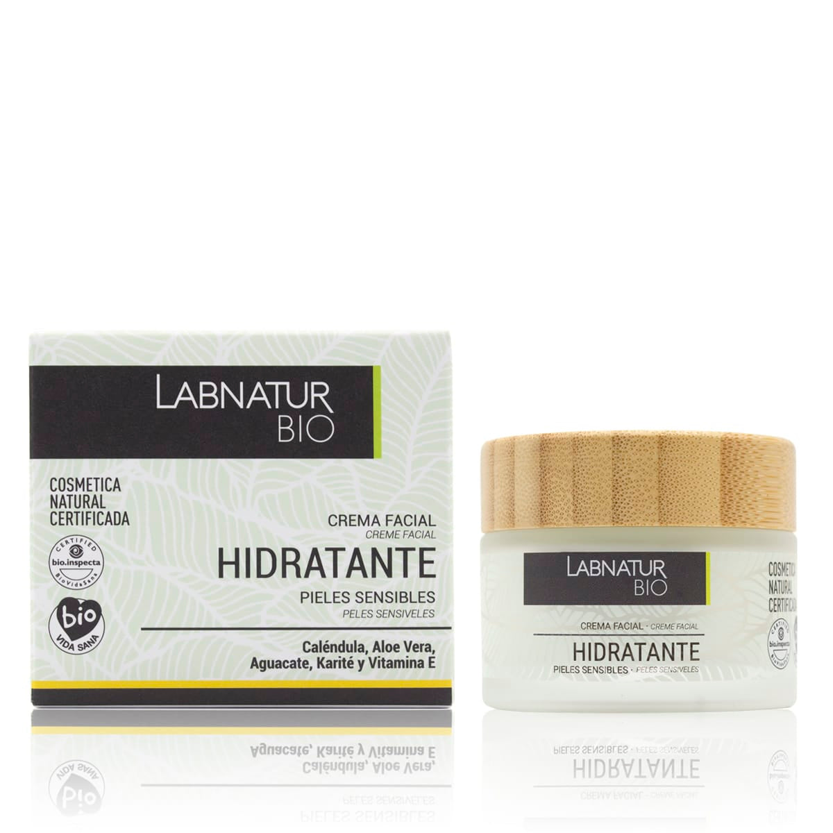 Sample | Hydraterende gezicht crème voor de gevoelige huid 3 ml van Labnatur Bio Cosmetica