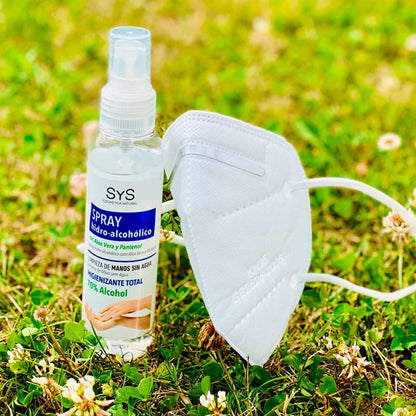 Handdesinfectie Spray 125 ml – Met Aloë Vera &amp; Panthenol voor Hydratatie