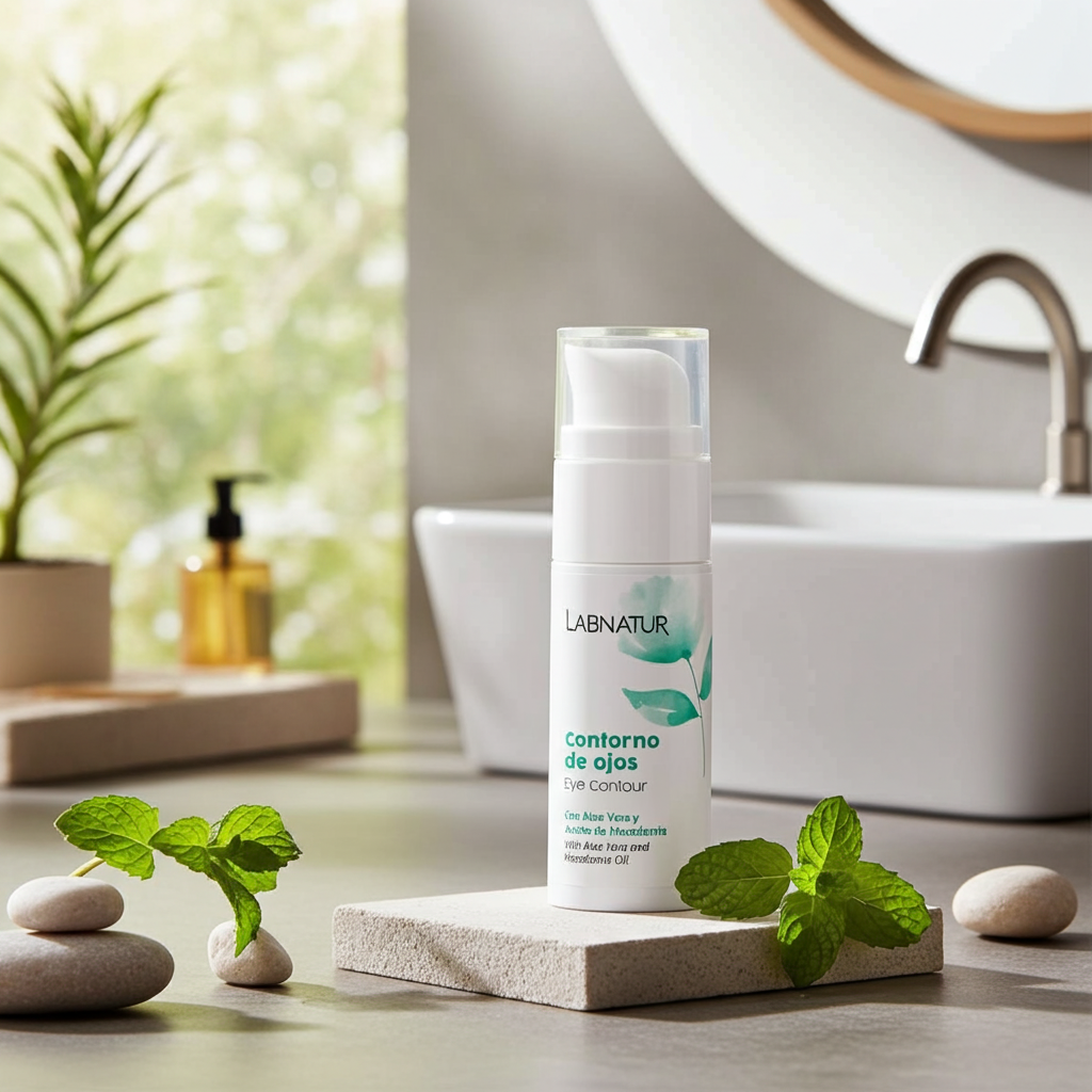 Oogcontour Gel 30 ml – Natuurlijke Anti-Aging Ooggel tegen Wallen &amp; Donkere Kringen | Labnatur