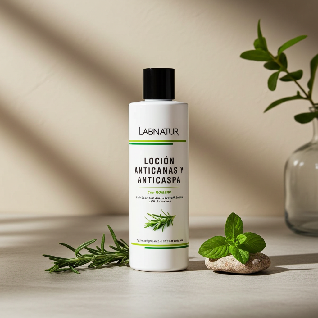 Natuurlijke Anti-Grijs &amp; Anti-Roos Lotion 250 ml – Rozemarijn &amp; Haargroei Stimulerend | Labnatur