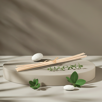 Rotan Geurstokjes 12 stuks – Navulstokjes voor Mikado &amp; Luchtverfrisser | SYS