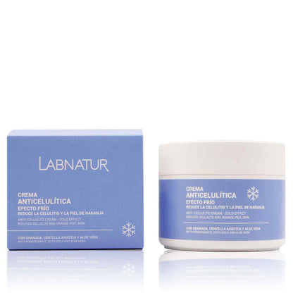Anti-cellulitis Crème Cold | Verstrakt en Remodelleert het Lichaamscontour | Vermindert Cellulitis en Sinaasappelhuid | Hydraterend + Verstevigend. 300 ml Labnatur Nederland