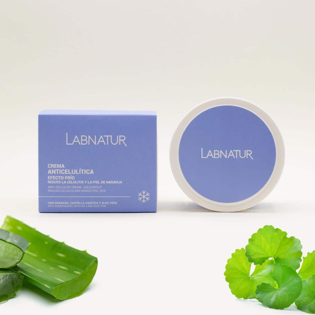 Anti-cellulitis Crème Cold | Verstrakt en Remodelleert het Lichaamscontour | Vermindert Cellulitis en Sinaasappelhuid | Hydraterend + Verstevigend. 300 ml Labnatur Nederland