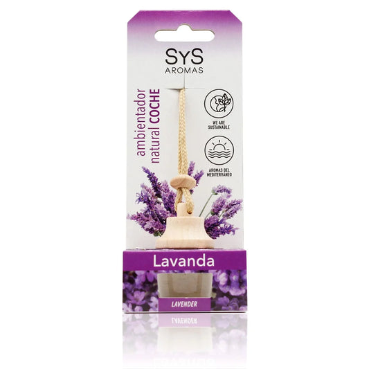 Auto luchtverfrisser Lavendel 7ml SYS