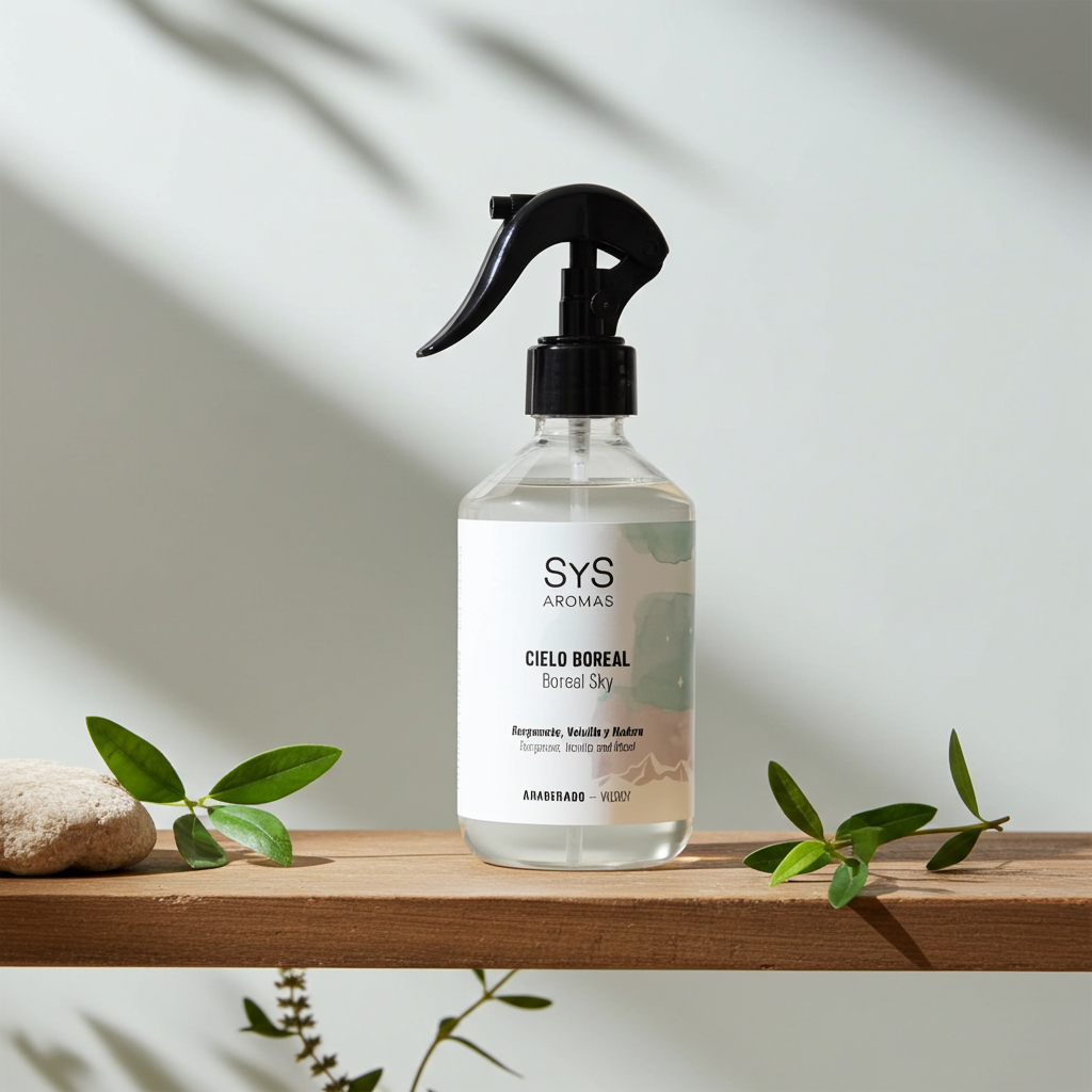 SYS Luxe Huisparfum Boreal Sky – Bergamot &amp; Vanille Roomspray 300ml