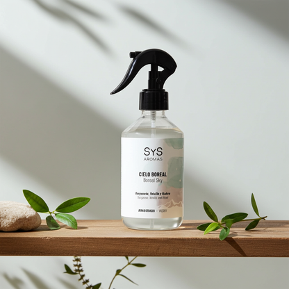 SYS Luxe Huisparfum Boreal Sky – Bergamot &amp; Vanille Roomspray 300ml