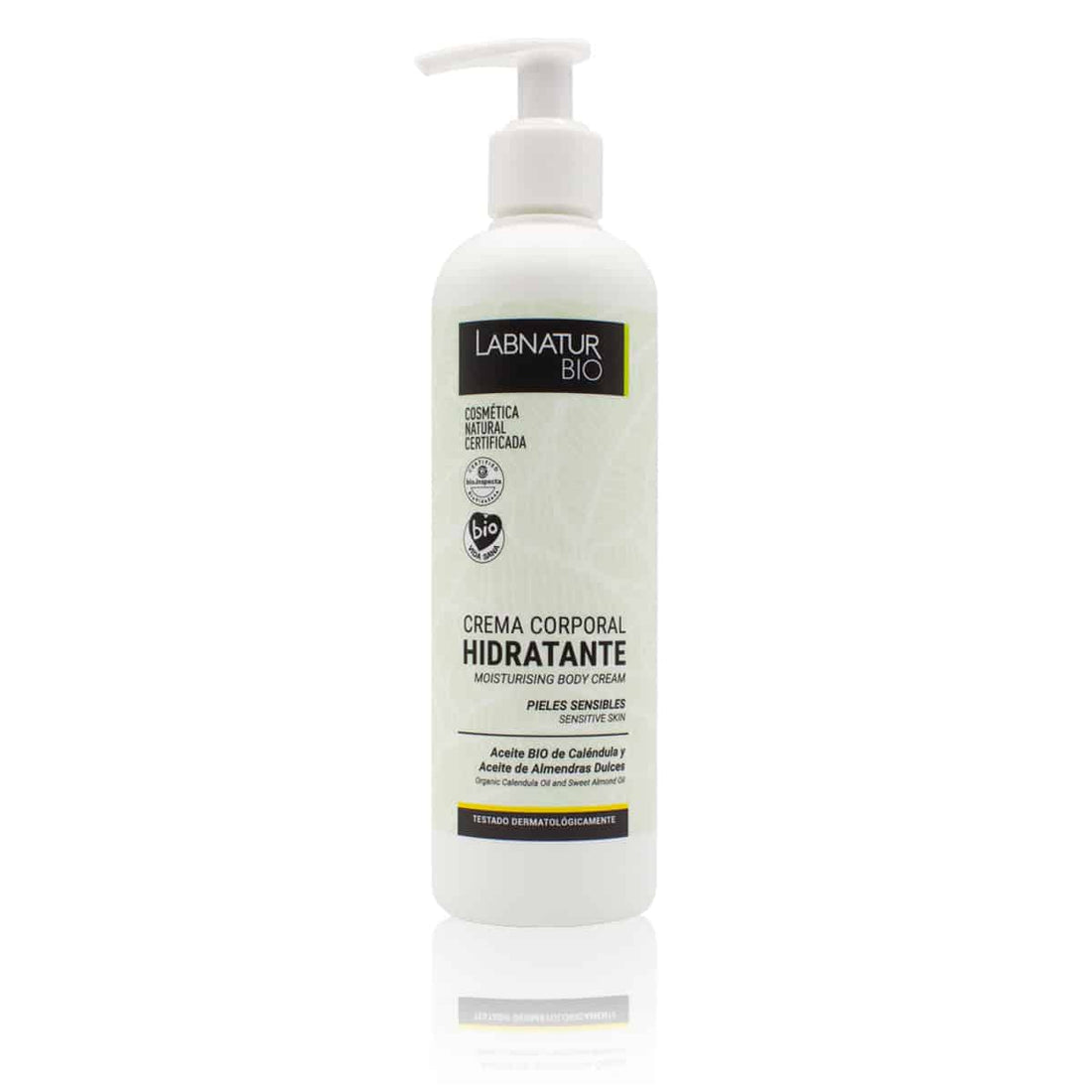 Bodycrème Hydraterend voor gevoelige huid 250ml Labnatur Bio Labnatur Nederland