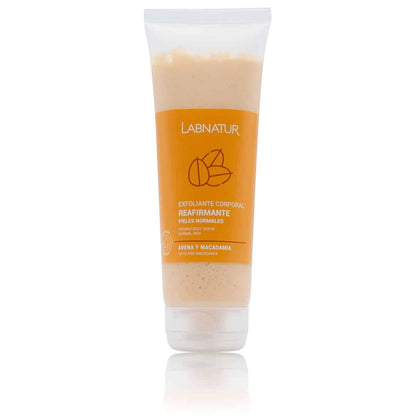 Bodyscrub met Macadamia en havermout 250ml Labnatur Labnatur Nederland