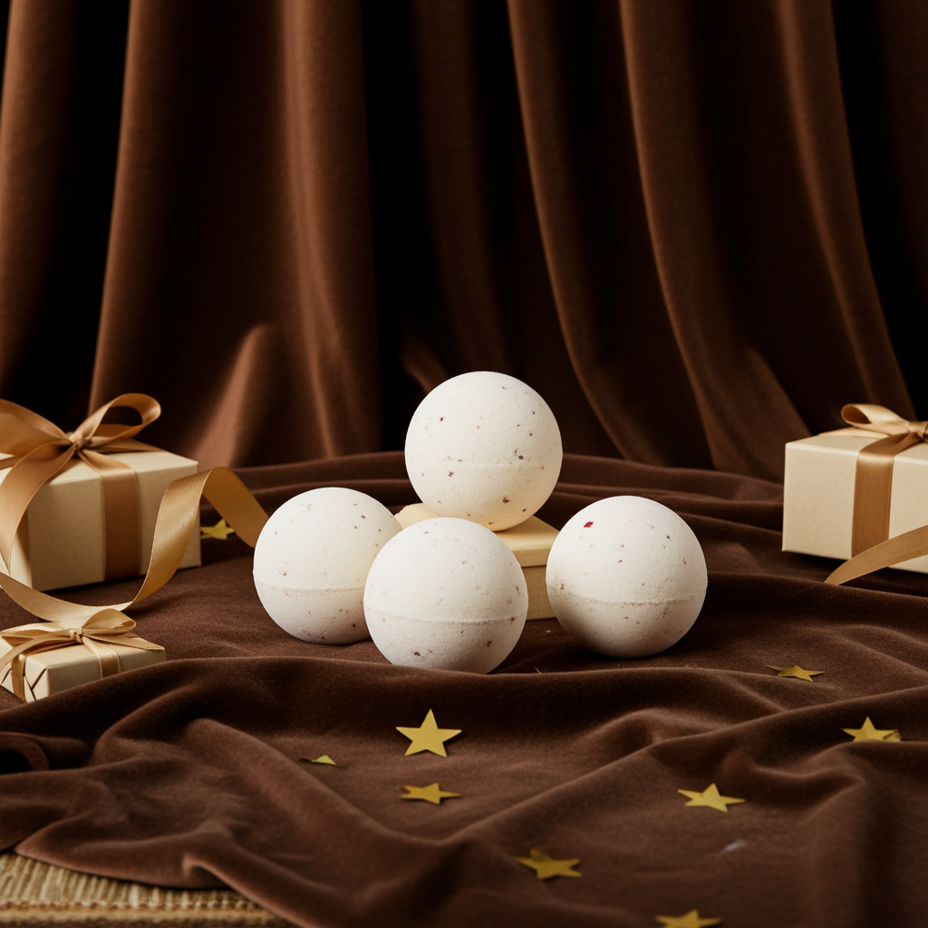 Bruisbal Jasmijn 140g – Luxe Ontspannende Bath Bomb | Vegan &amp; Natuurlijk | SYS