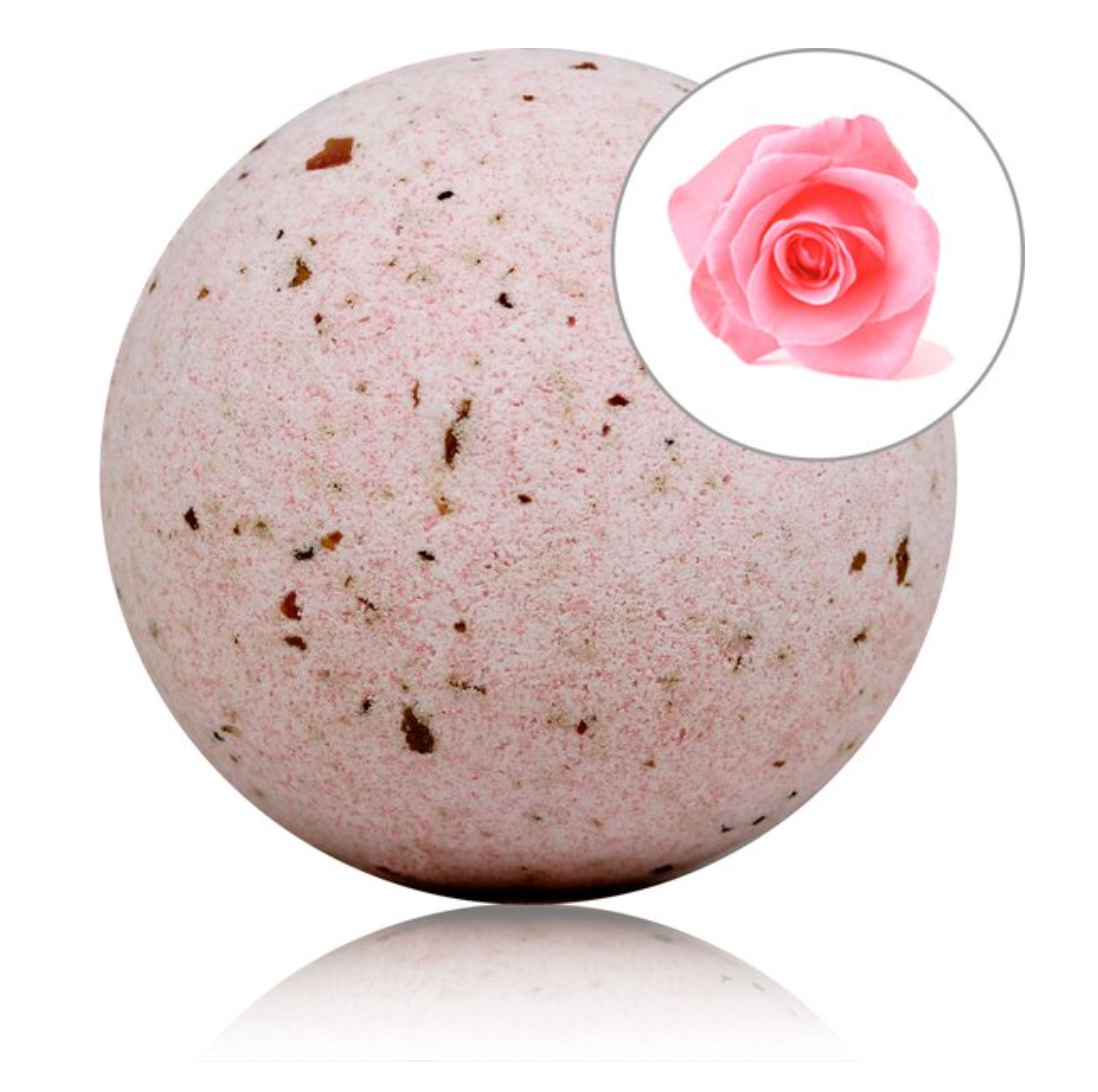 Bruisbal voor in bad Rozen 140gr SYS Labnatur Nederland