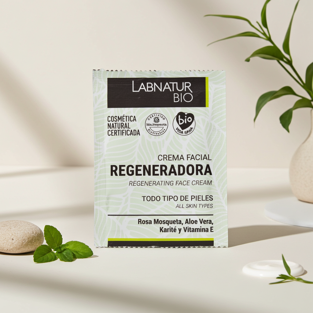 Sample | Regenererende Gezichtscrème 3 ml – Huidherstel &amp; Anti-Aging – Labnatur