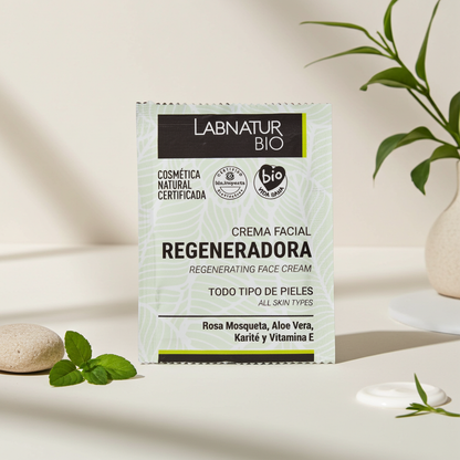 Sample | Regenererende Gezichtscrème 3 ml – Huidherstel &amp; Anti-Aging – Labnatur