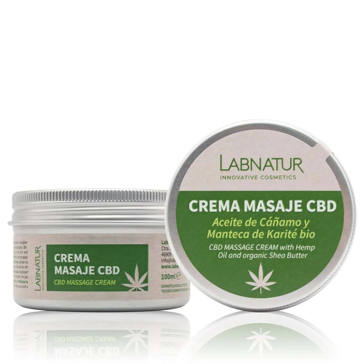 CBD Massagecrème 100ml Labnatur