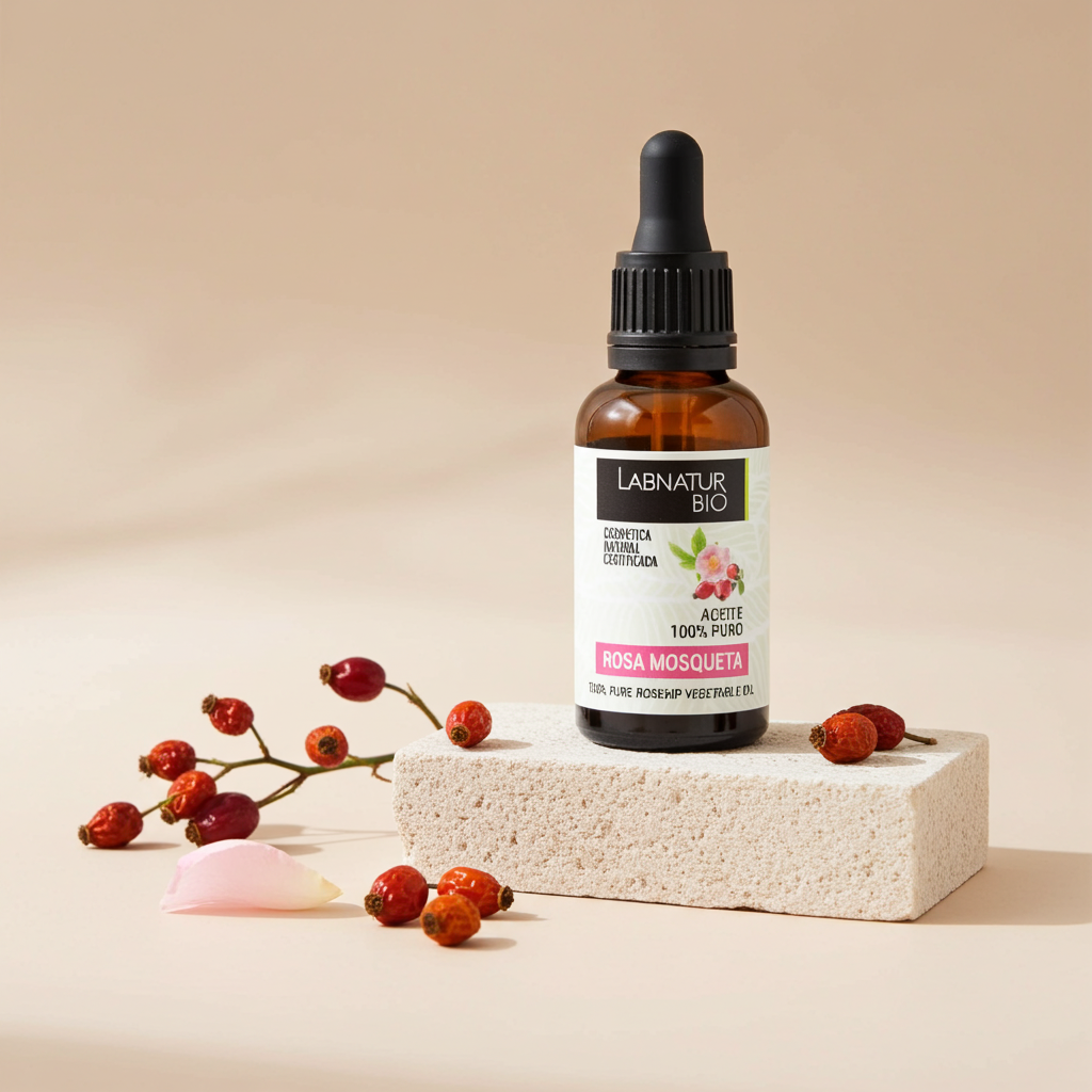 100% Pure Rozenbottelolie 30ml – Hydraterend &amp; Vegan Serum voor Stralende Huid