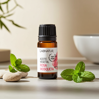 100% Pure Rozenbottelolie 10ml – Labnatur – Plantaardig, Natuurlijk &amp; Herstellend – Voor Huid &amp; Littekens