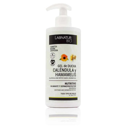 Natuurlijke Douchegel met Calendula en Toverhazelaar 450ml Labnatur Bio Labnatur Nederland