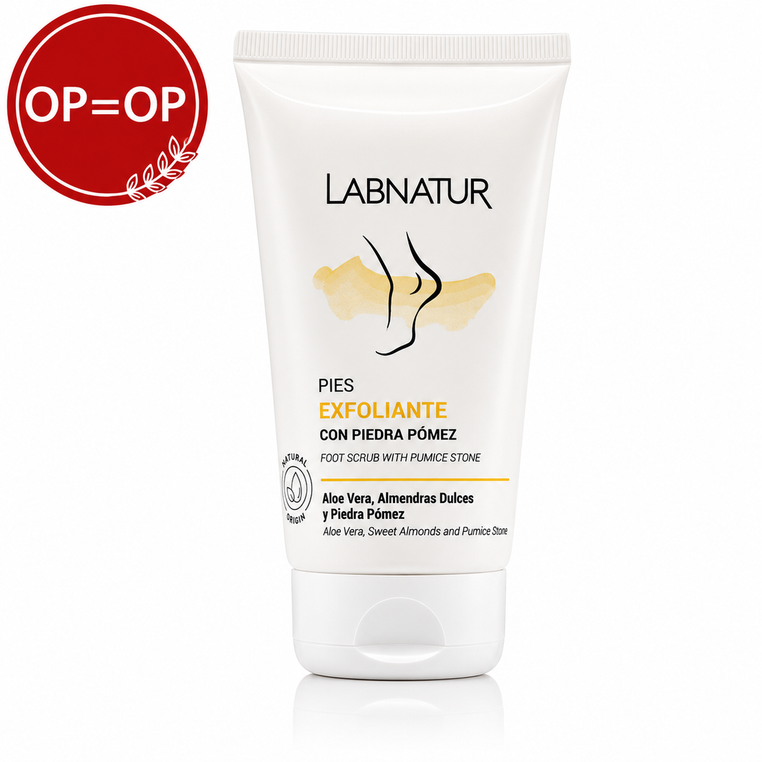 Voetenscrub Aloe Vera 150ml -- Zachte Peeling &amp; Hydratatie | Voetverzorging