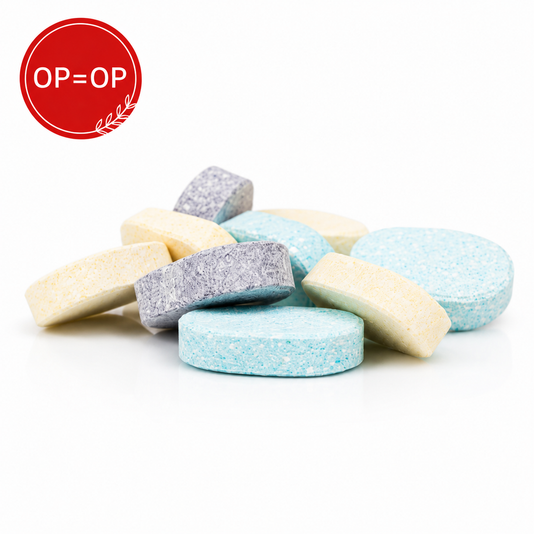 Foam Zeep tabletten 10 stuks Soap4health OP=OP