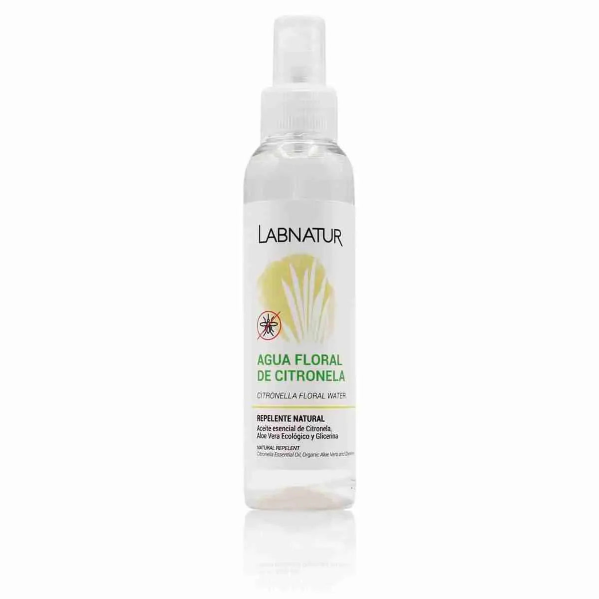 Citronella Anti-Muggen Bloemenwater 125ml Labnatur Labnatur Nederland