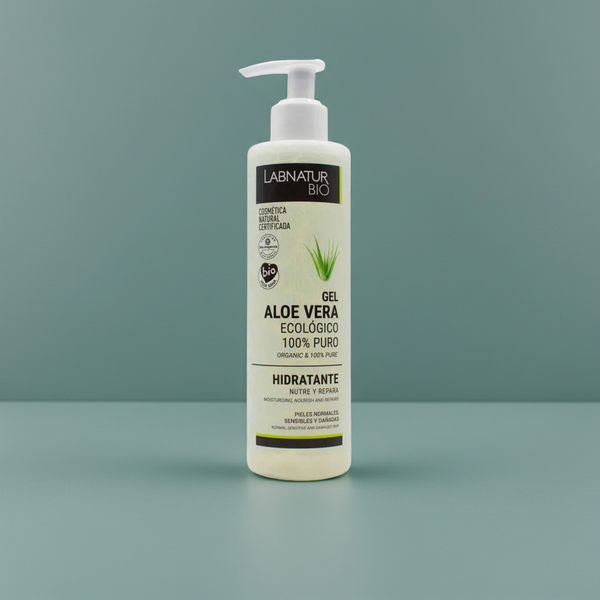 Aloë Vera Gel BIO 250ml Labnatur – Biologisch Gecertificeerd, Hydraterend & Kalmerend voor Gevoelige Huid