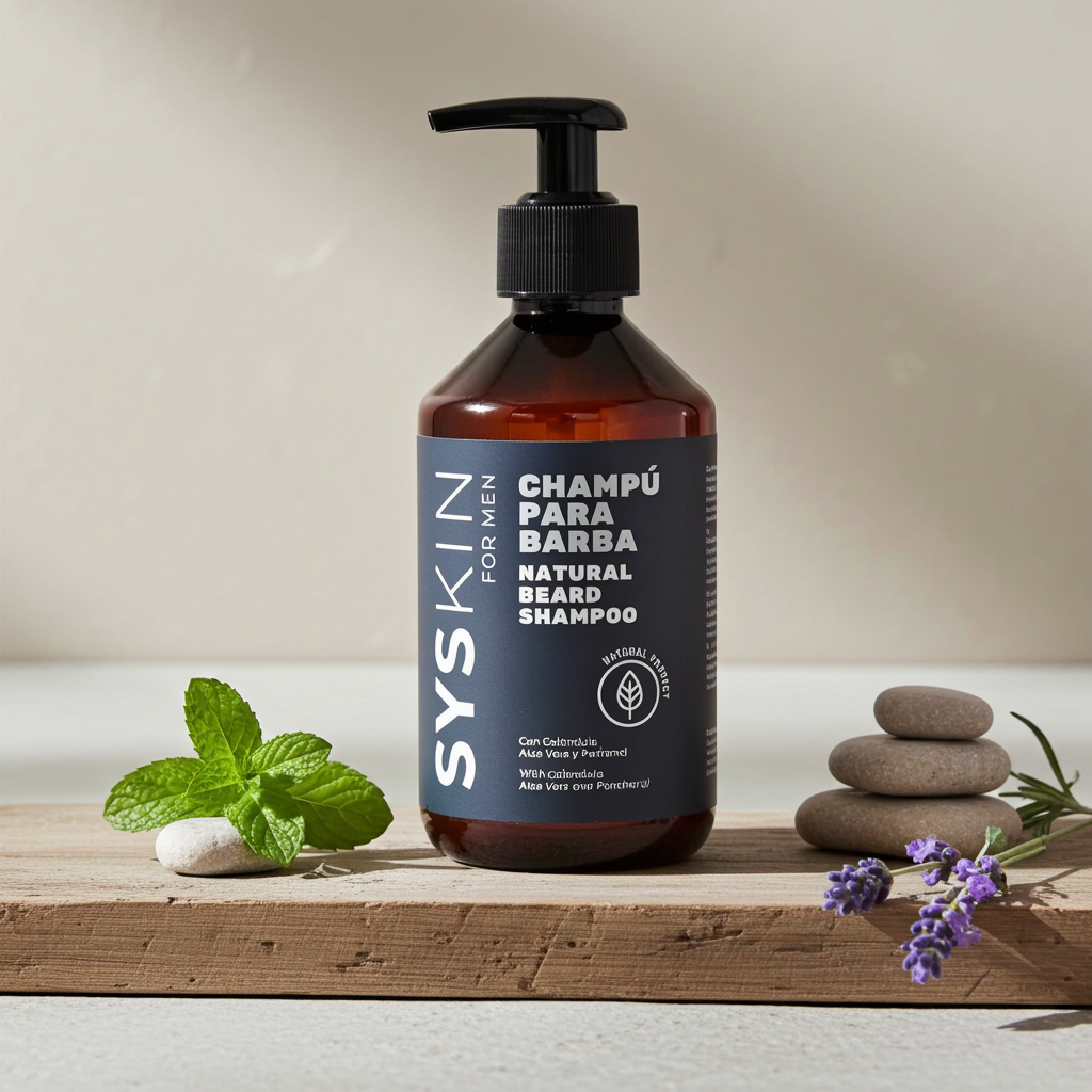 Natuurlijke Baardshampoo 300 ml – Hydraterend, Kalmerend &amp; Vegan | SYS