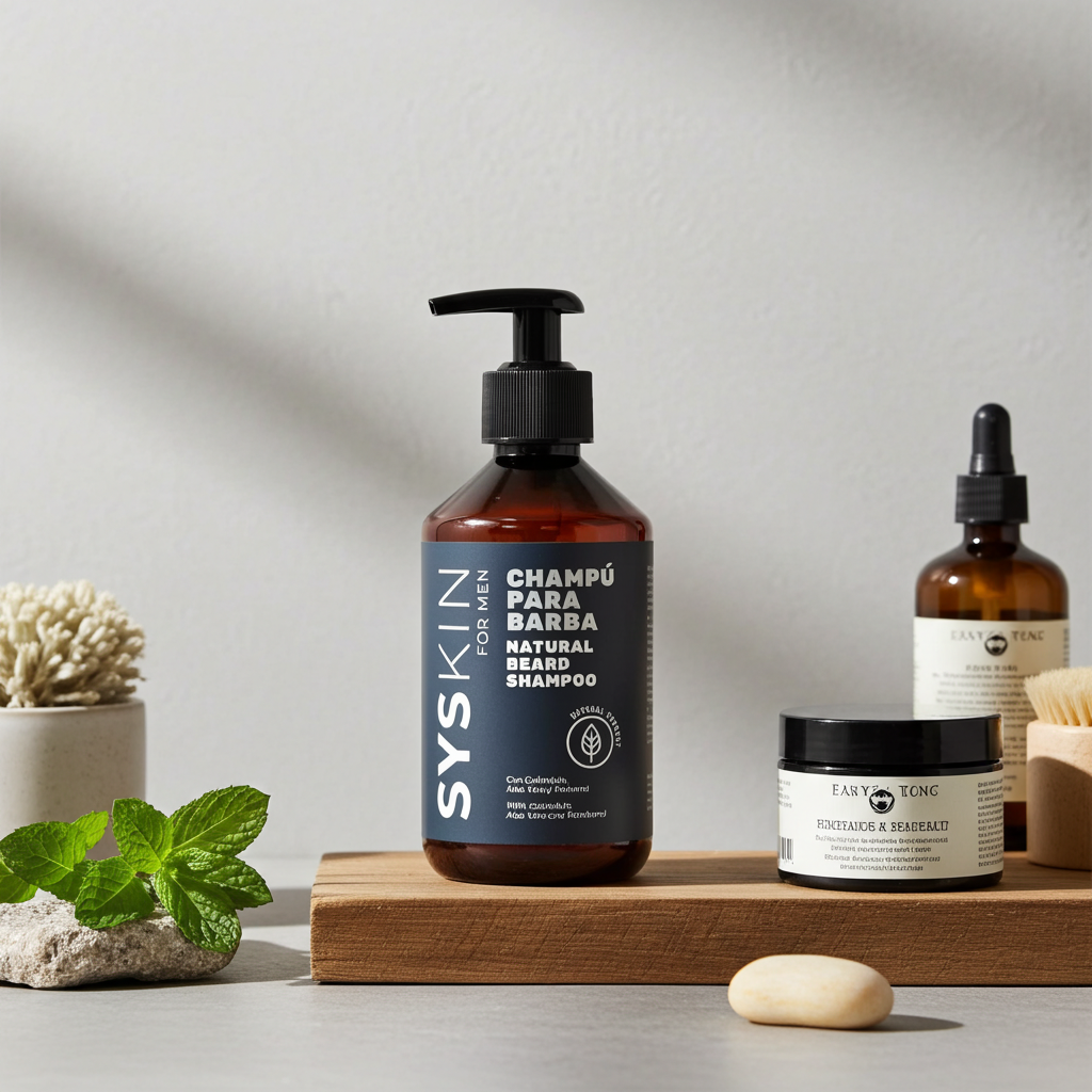 Natuurlijke Baardshampoo 300 ml – Hydraterend, Kalmerend &amp; Vegan | SYS