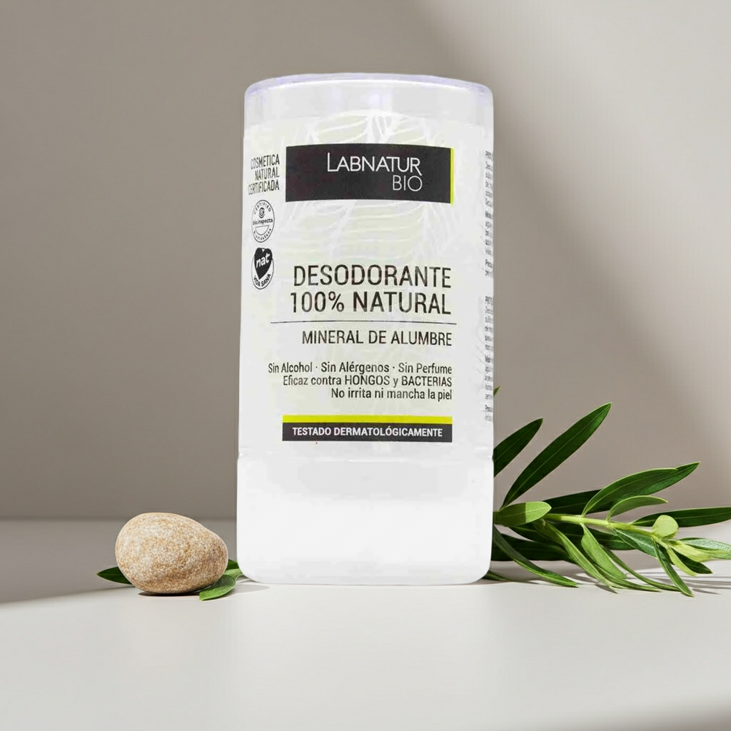 Natuurlijke Aluin Deodorant Stick 120 g – 100% Natuurlijk, Hypoallergeen &amp; Vegan | Labnatur