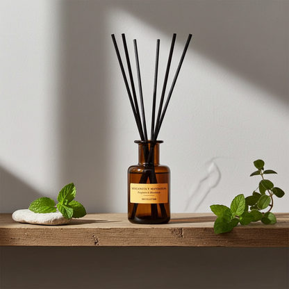 Mikado Geurstokjes Bergamot &amp; Mandarijn 100 ml – Frisse Citrus Huisparfum | SYS Aromas