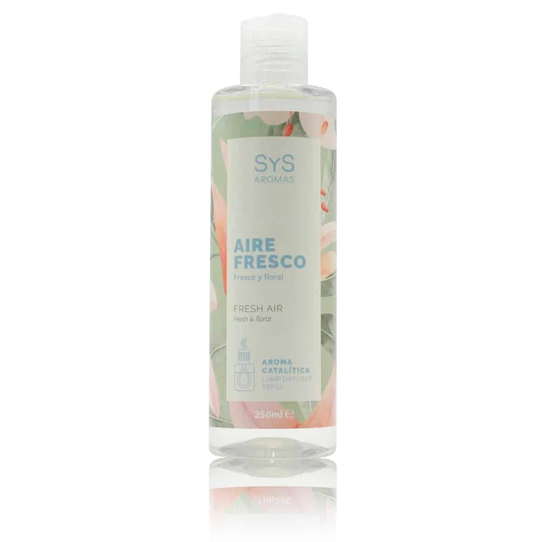 Wellness Geurlamp olie Frisse Lucht huisparfum 250ml SYS Labnatur Nederland