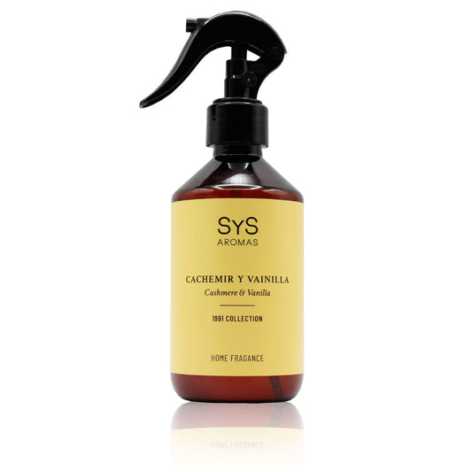 SYS Kasjmier en Vanille Roomspray - Huisparfum - Interieurspray 300ml