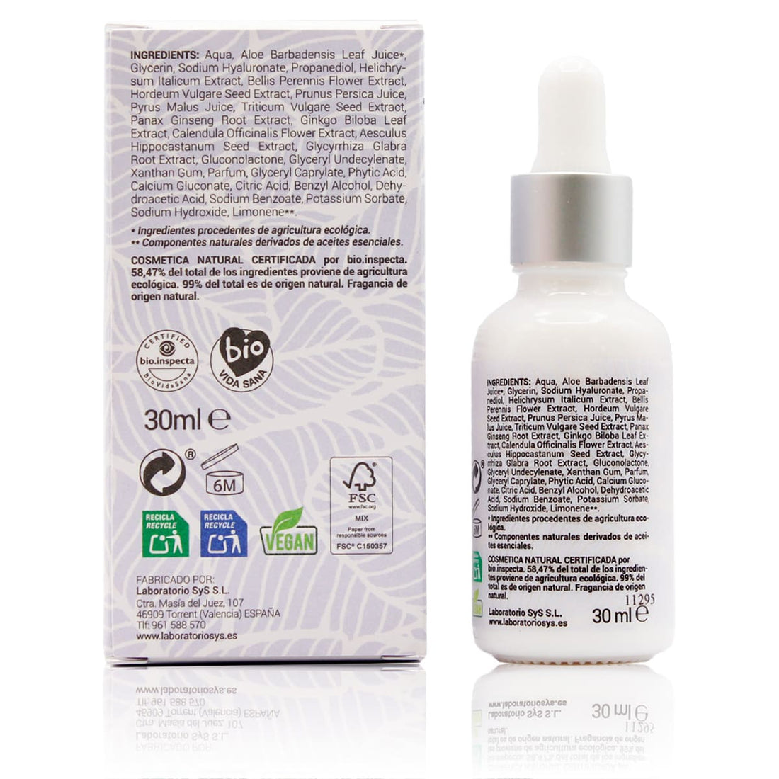 Gezicht serum Anti-aging Detox 30ml gezichtsserum Labnatur Labnatur Nederland
