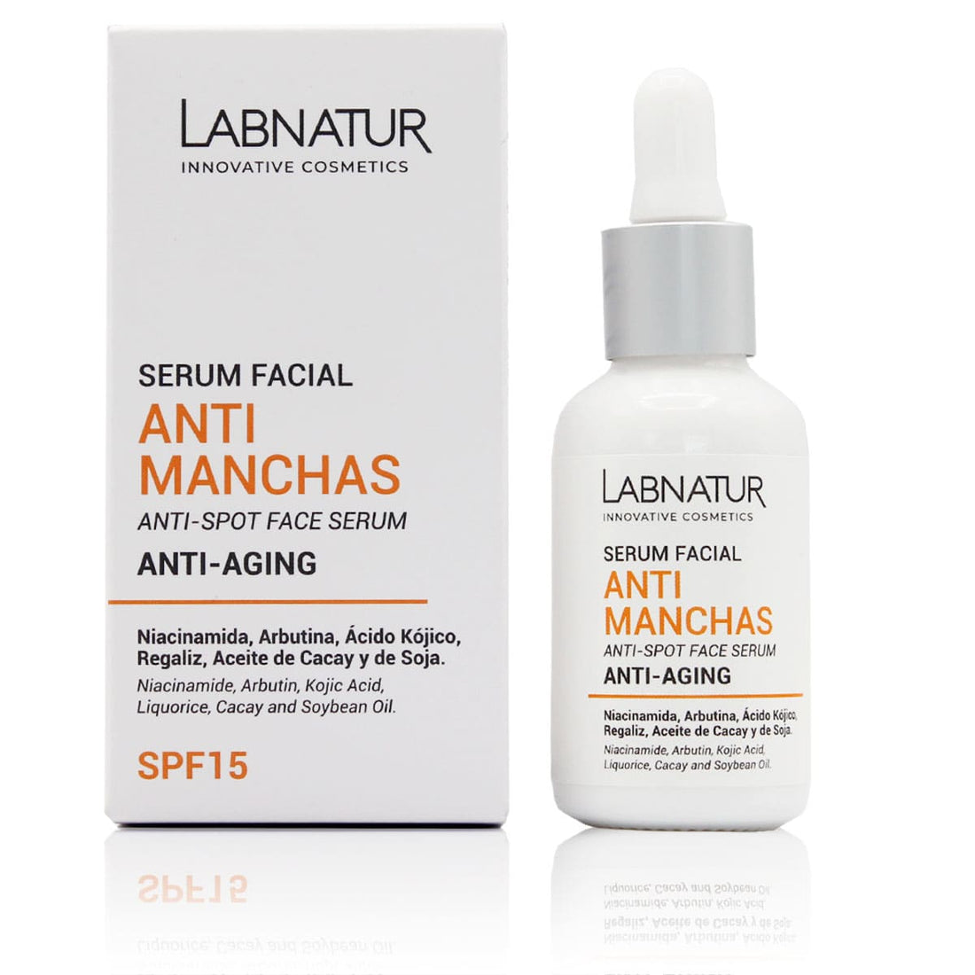 Gezicht serum Anti-vlekken 30ml gezichtsserum Labnatur Labnatur Nederland