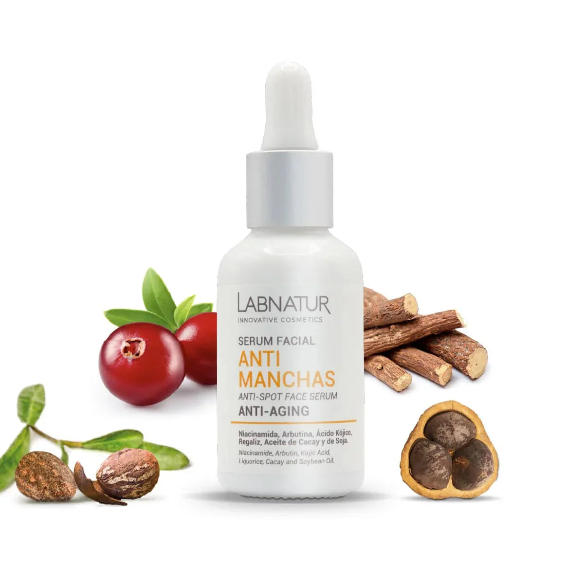 Gezicht serum Anti-vlekken 30ml gezichtsserum Labnatur Labnatur Nederland