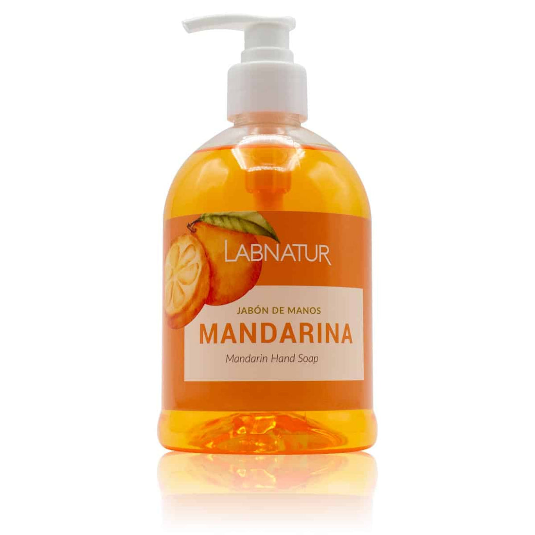 Vloeibare Handzeep Mandarijn Zeep 500ml Labnatur Labnatur Nederland