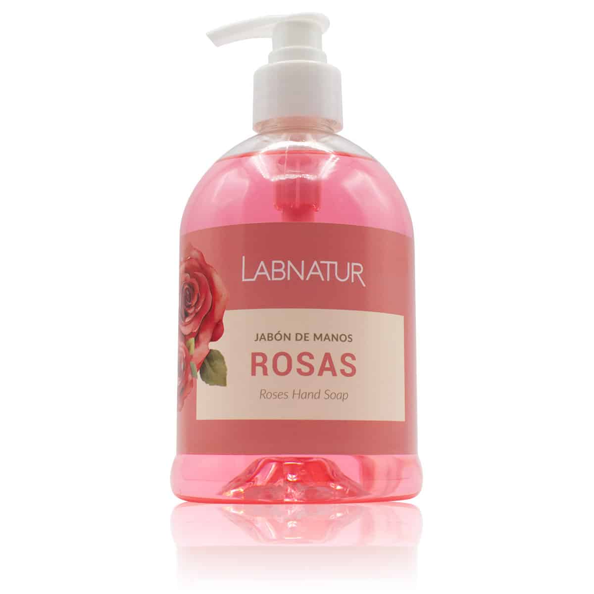Vloeibare Handzeep Rozen Zeep 500ml Labnatur Labnatur Nederland