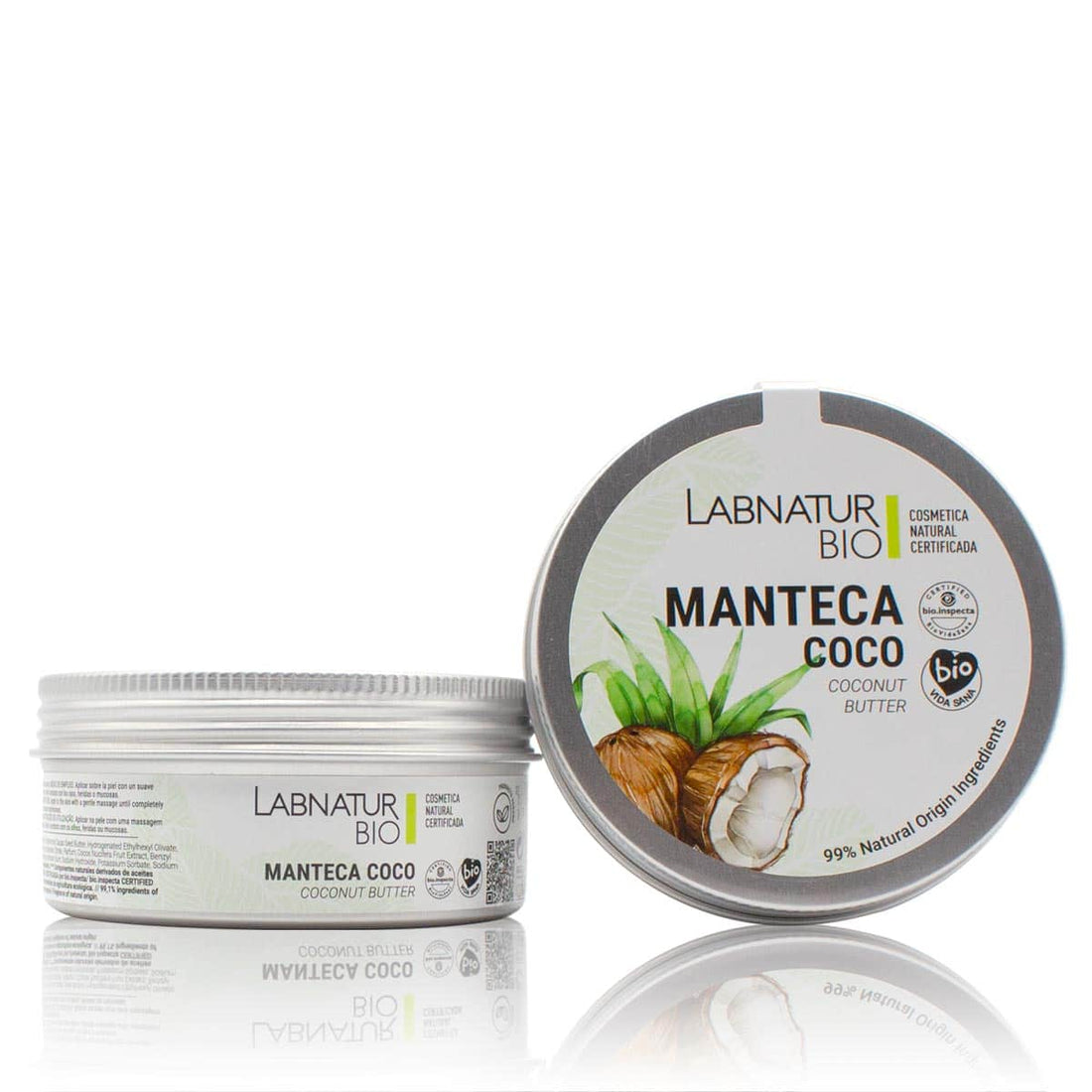 Biologische Shea Butter Kokosnoot 230ml | Labnatur Bio